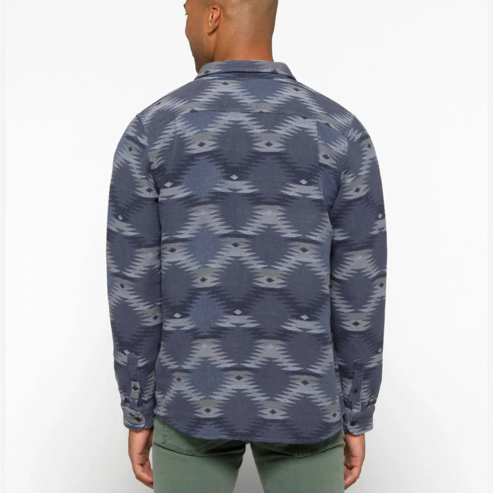 Roark Teton bottom down woven shirt Medium - Picture 5 of 12